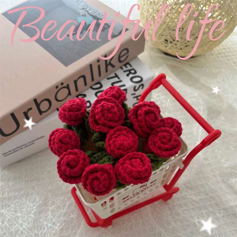 Crochet coaster set