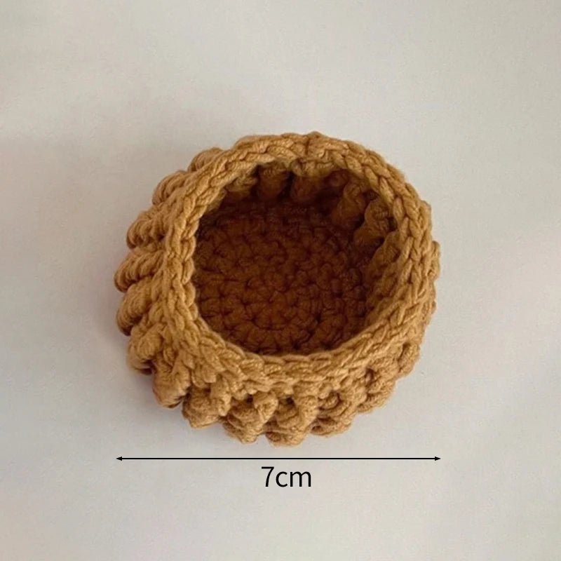 Crochet coaster set